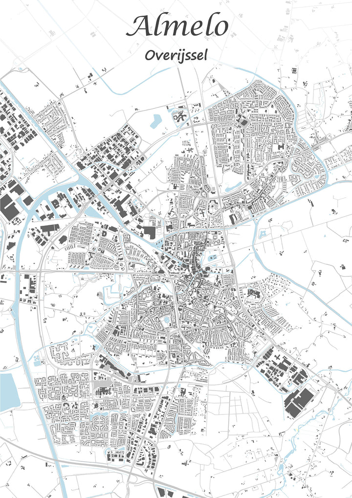 Stadskaart van Almelo
