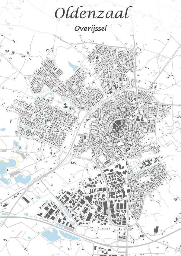Stadskaart van Oldenzaal