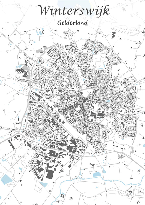 Stadskaart van Winterswijk