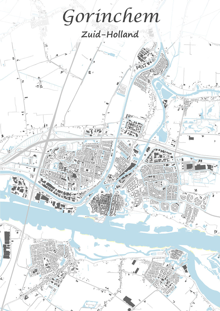 Stadskaart van Gorinchem