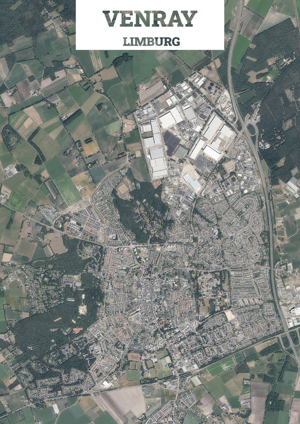 Luchtfoto van Venray