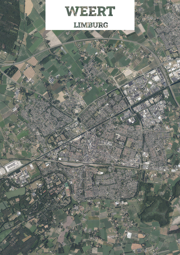 Luchtfoto van Weert