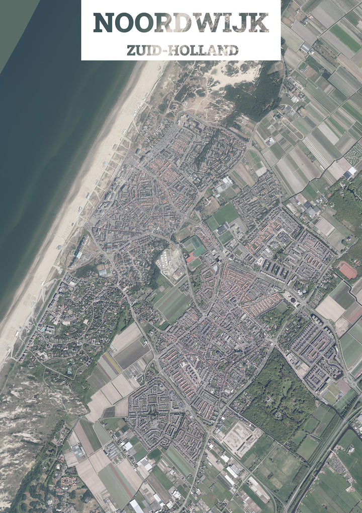 Luchtfoto van Noordwijk