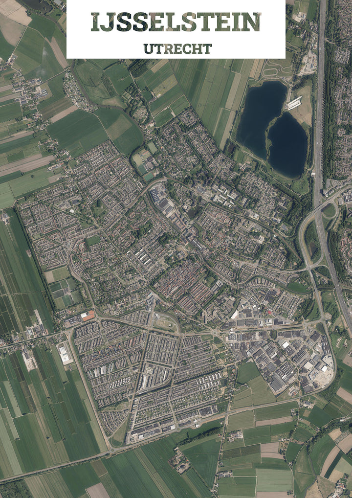 Luchtfoto van IJsselstein