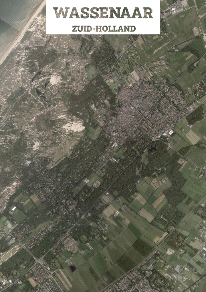Luchtfoto van Wassenaar