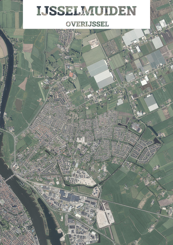 Luchtfoto van IJsselmuiden