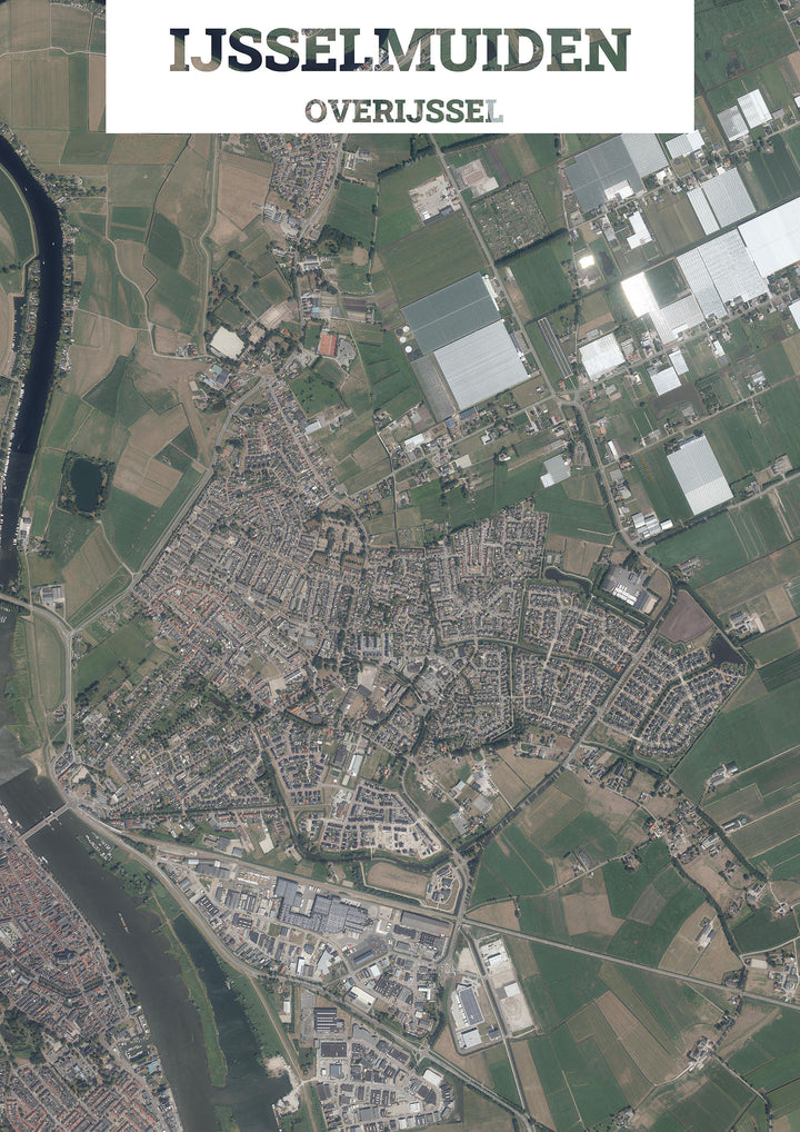 Luchtfoto van IJsselmuiden