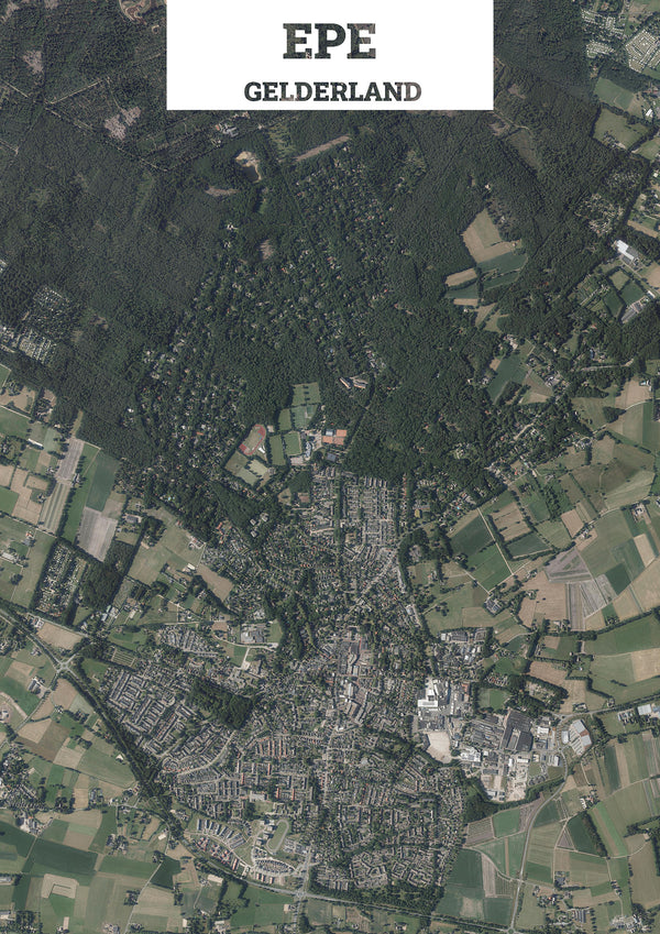 Luchtfoto van Epe