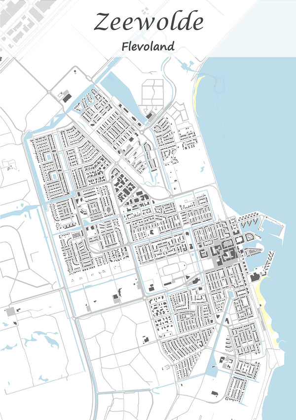 Stadskaart van Zeewolde