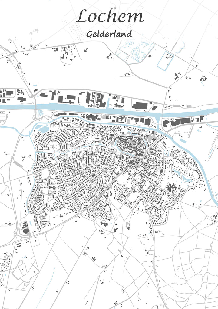 Stadskaart van Lochem