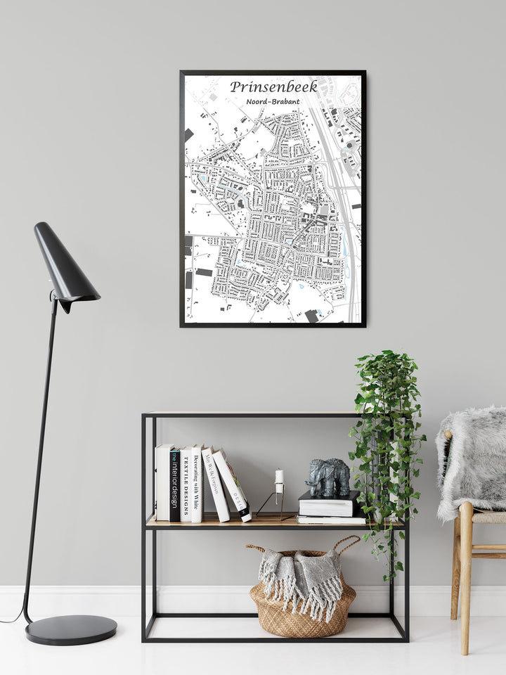 Stadskaart van Prinsenbeek
