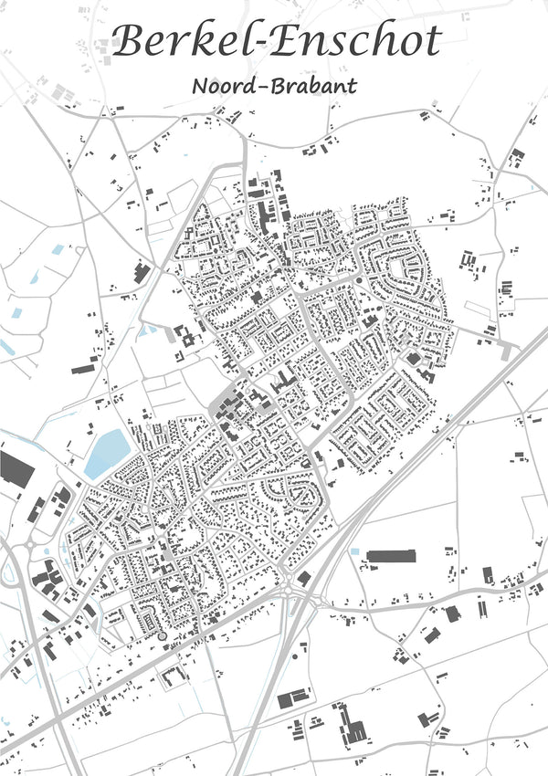 Stadskaart van Berkel-Enschot