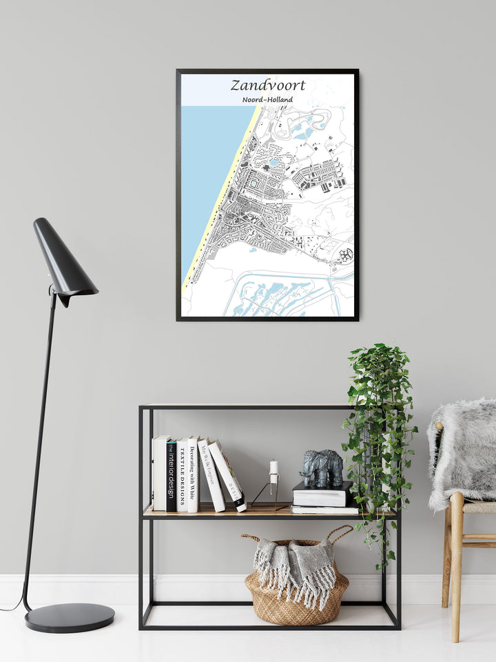 Stadskaart van Zandvoort