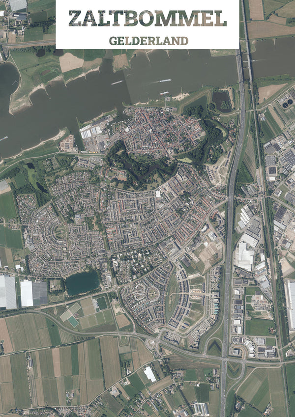 Luchtfoto van Zaltbommel