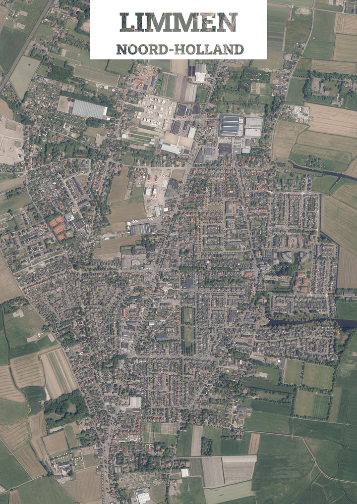 Luchtfoto van Limmen