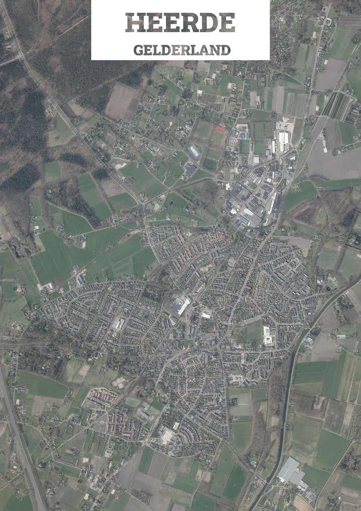 Luchtfoto van Heerde