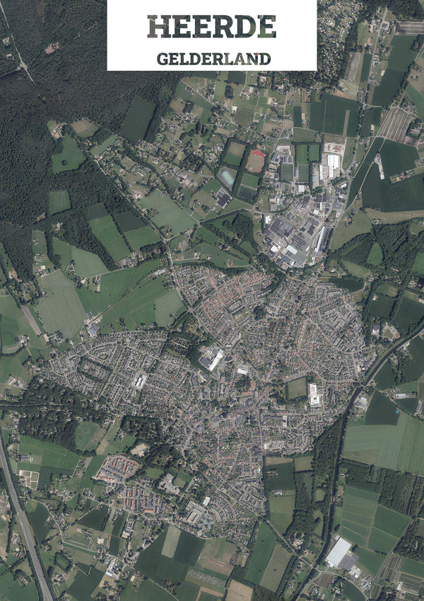 Luchtfoto van Heerde