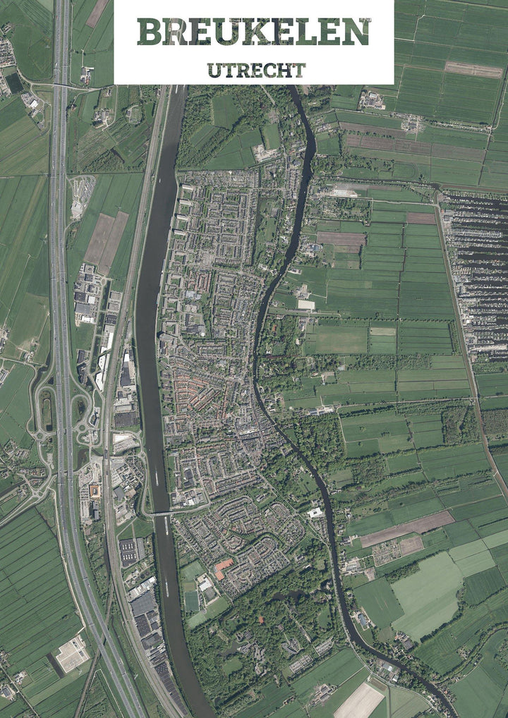 Luchtfoto van Breukelen