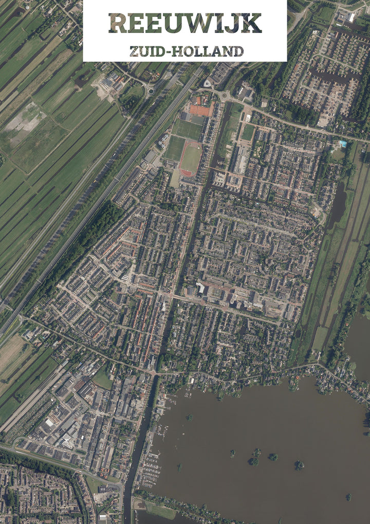 Luchtfoto van Reeuwijk