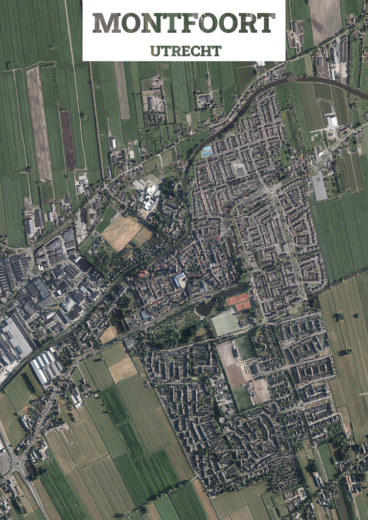 Luchtfoto van Montfoort