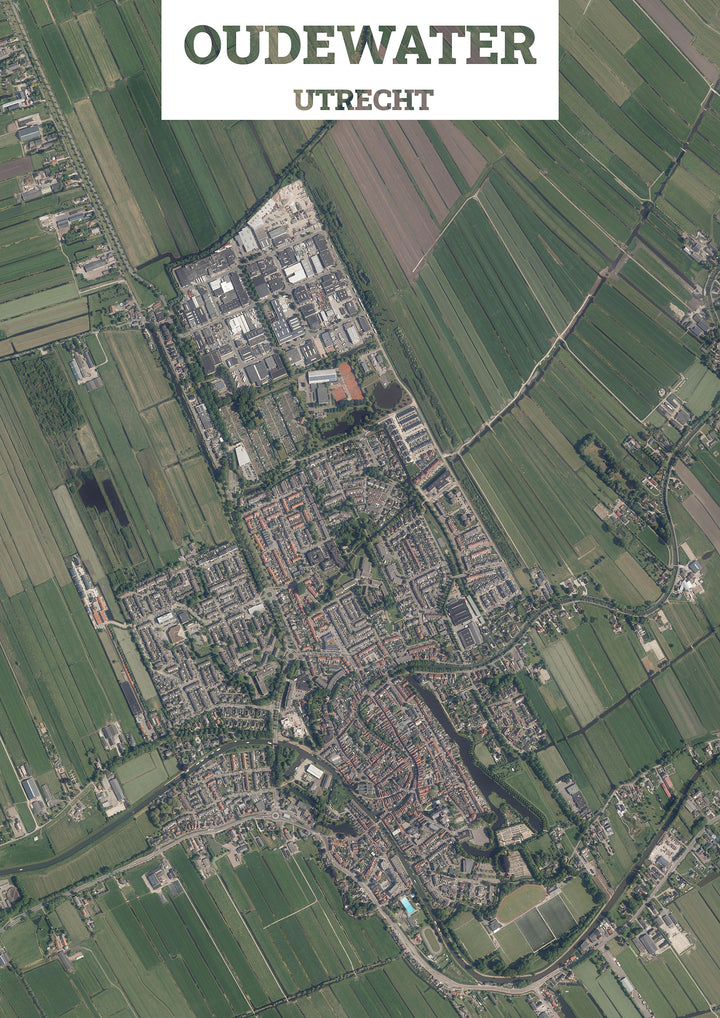 Luchtfoto van Oudewater