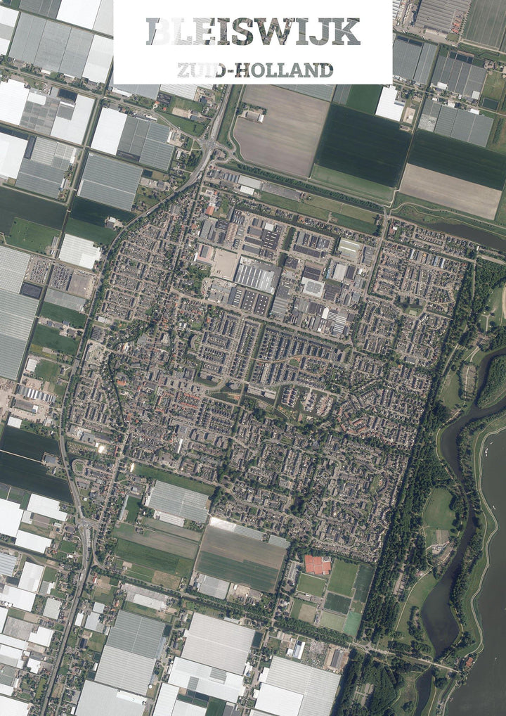 Luchtfoto van Bleiswijk