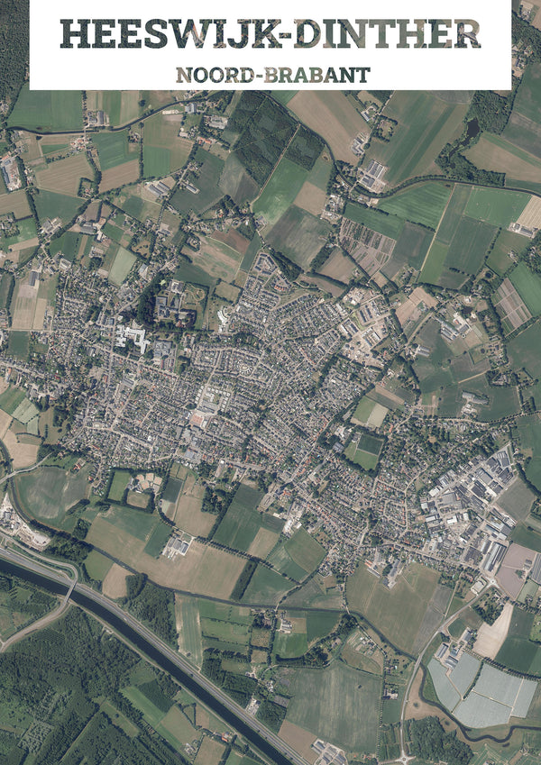 Luchtfoto van Heeswijk-Dinther