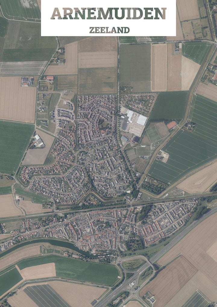 Luchtfoto van Arnemuiden