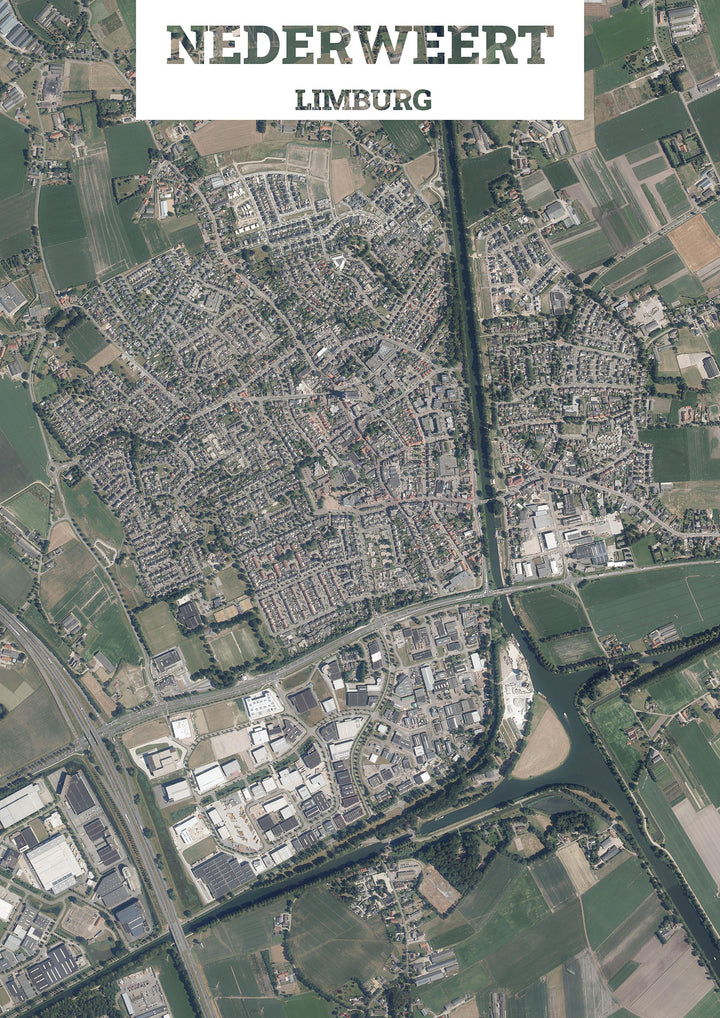Luchtfoto van Nederweert