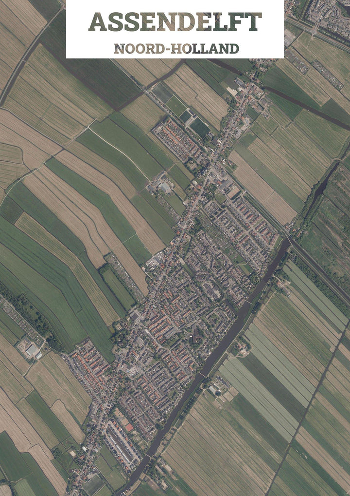 Luchtfoto van Assendelft