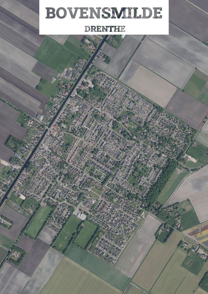 Luchtfoto van Bovensmilde