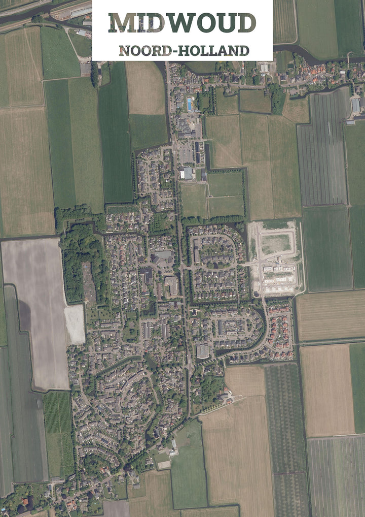 Luchtfoto van Midwoud