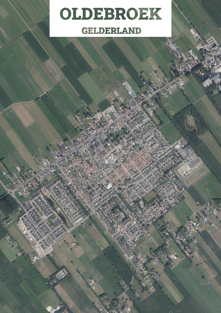 Luchtfoto van Oldebroek