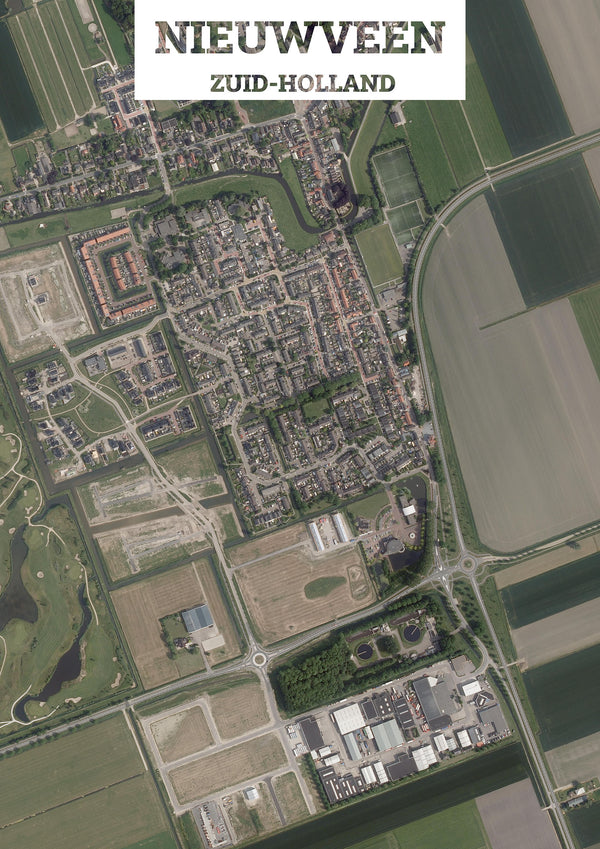 Luchtfoto van Nieuwveen