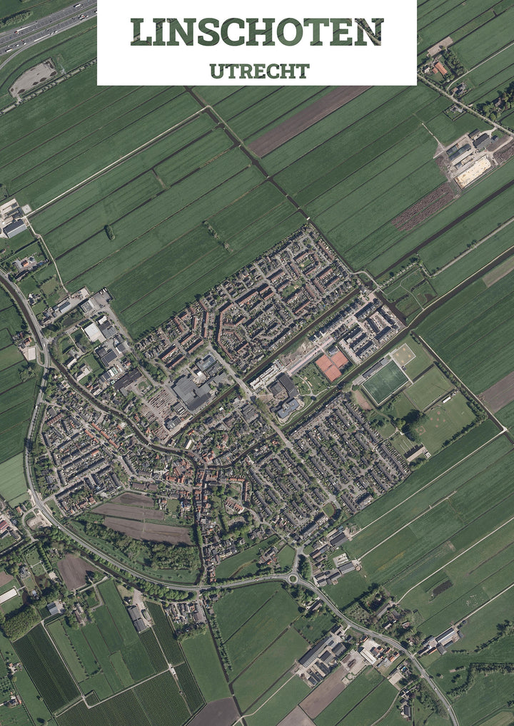 Luchtfoto van Linschoten