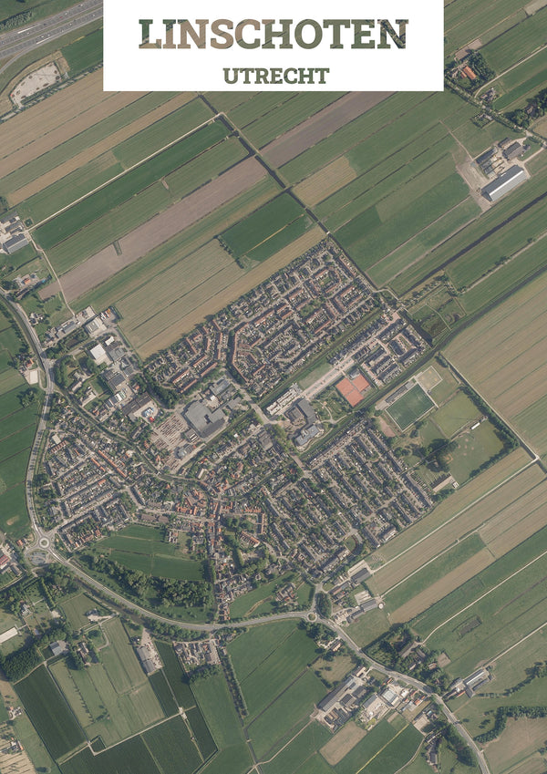 Luchtfoto van Linschoten