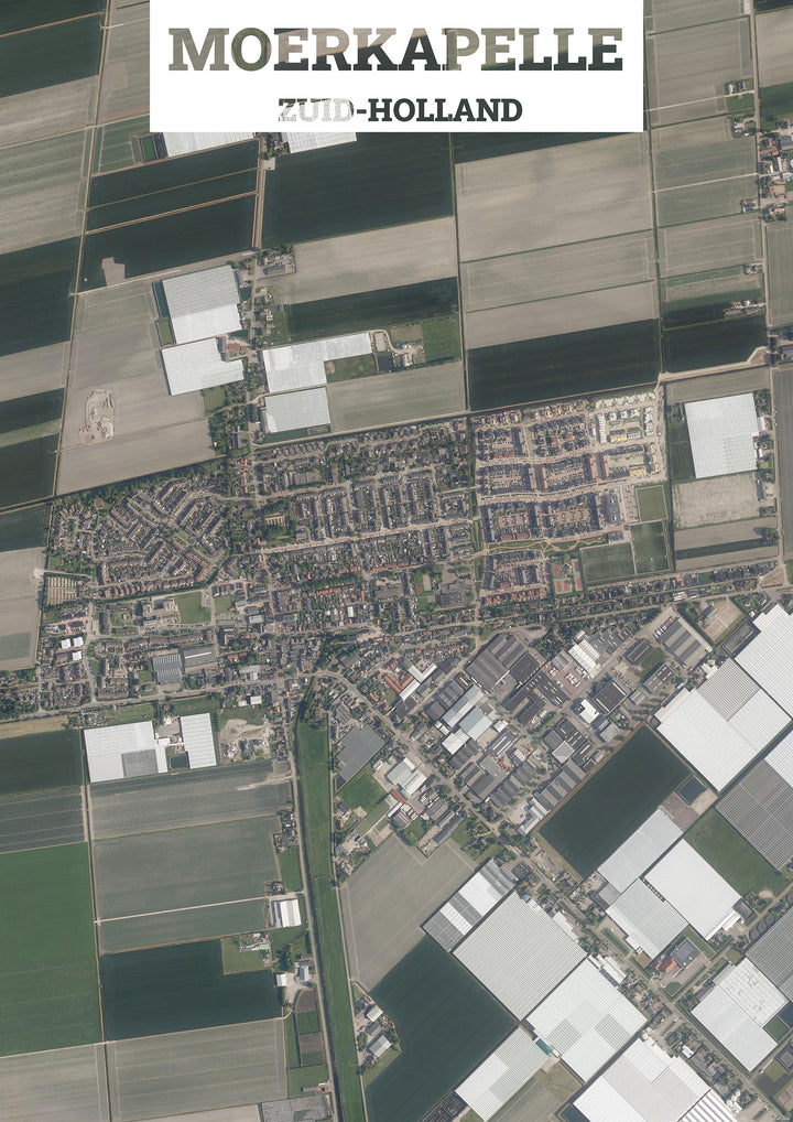 Luchtfoto van Moerkapelle