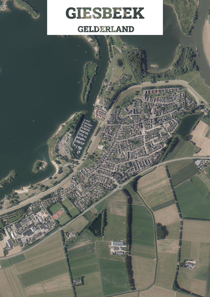 Luchtfoto van Giesbeek