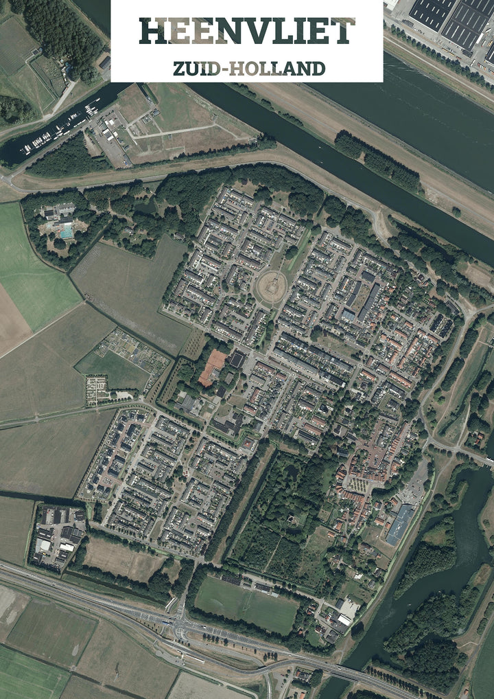Luchtfoto van Heenvliet