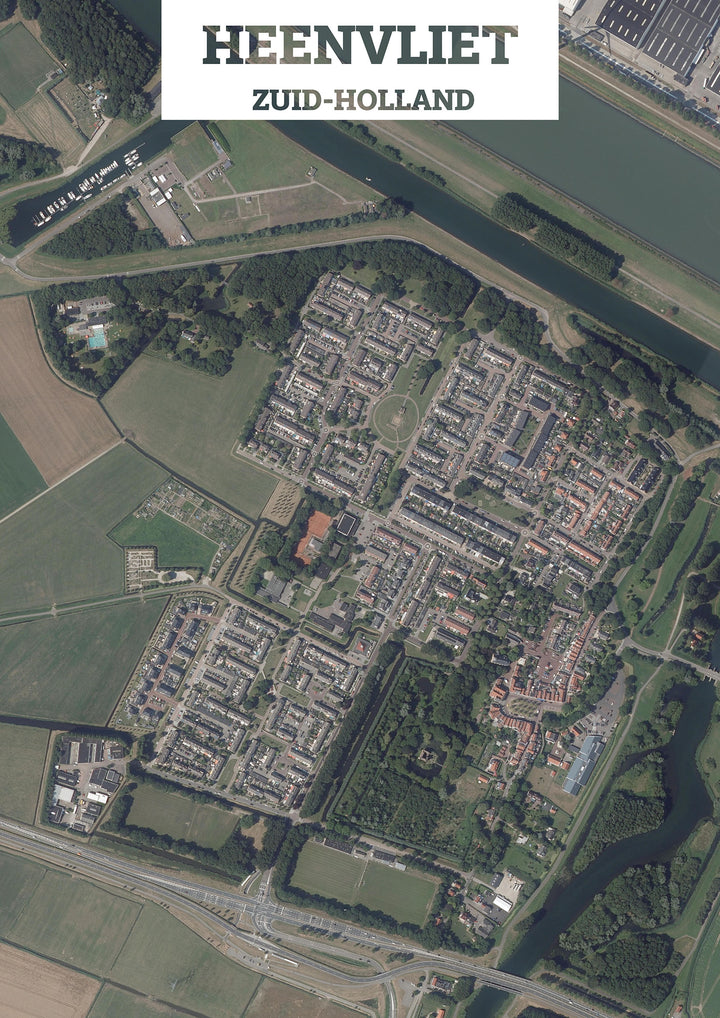 Luchtfoto van Heenvliet