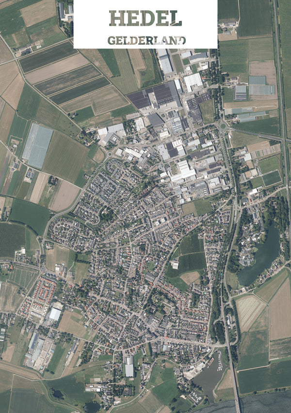 Luchtfoto van Hedel