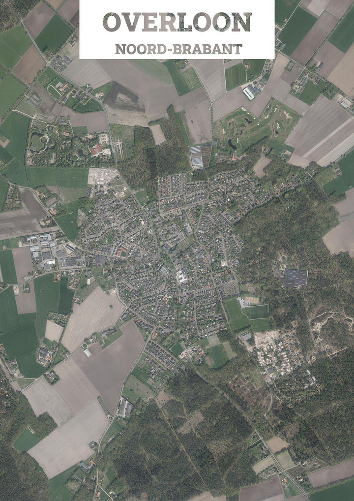 Luchtfoto van Overloon
