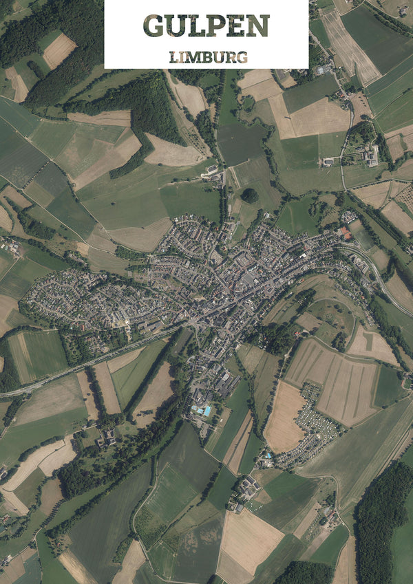 Luchtfoto van Gulpen