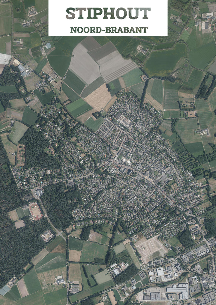 Luchtfoto van Stiphout