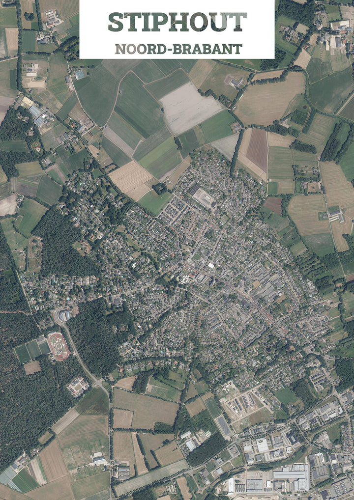 Luchtfoto van Stiphout