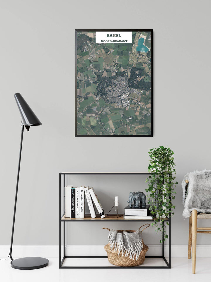 Luchtfoto van Bakel - Earth Art